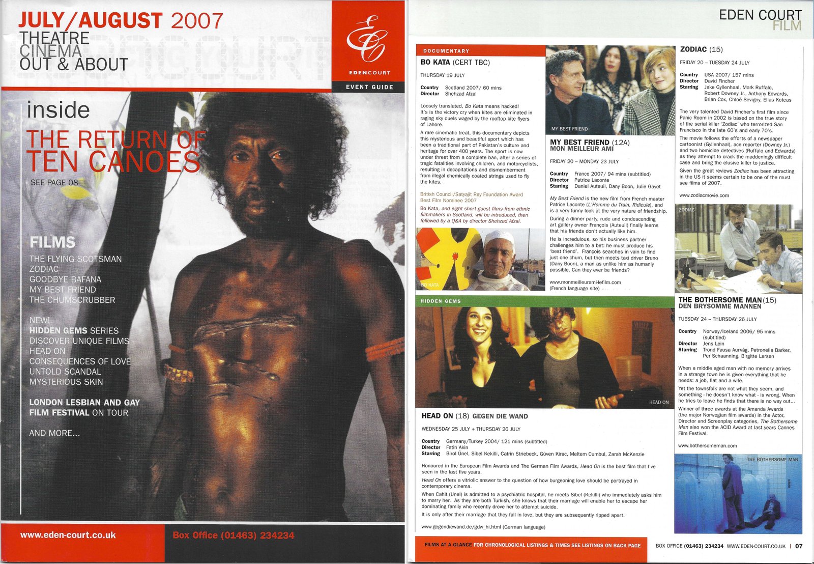 Bo Kata - Eden Court Cinema 2007