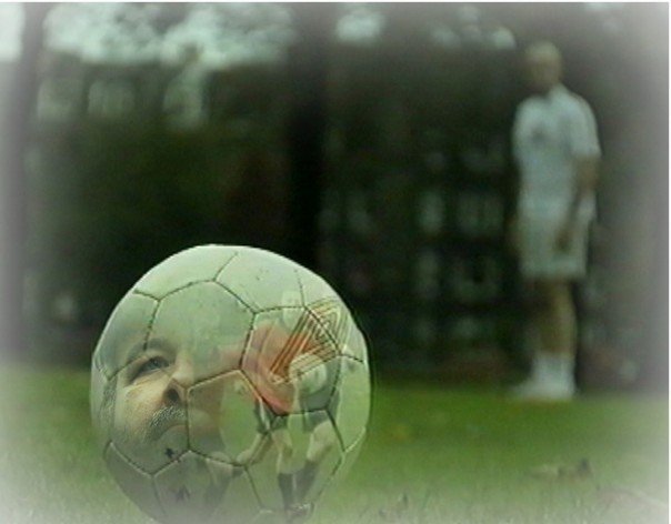 Still from short film called The Full 10 Yards written and directed by Shehzad Afzal in 2004 as part of the Edinburgh Mediabase Diverse Screen Project